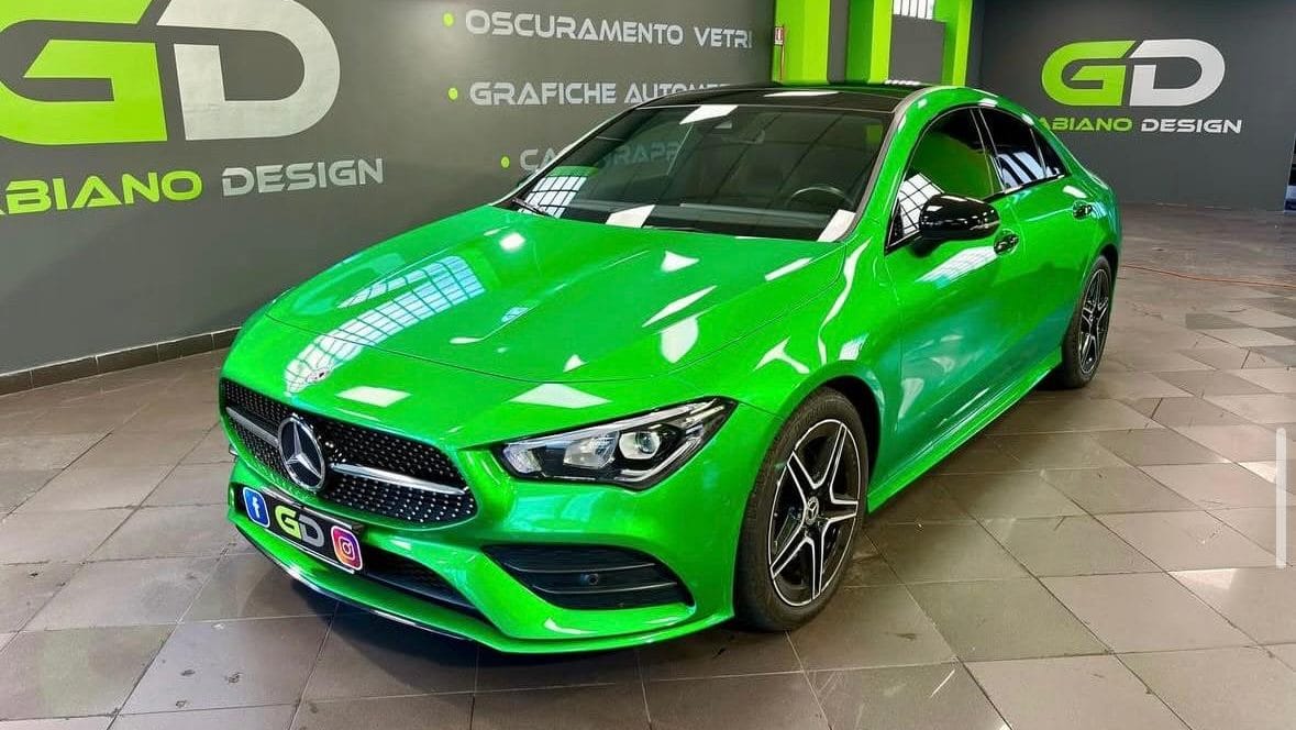 wrapping auto torino mercedes