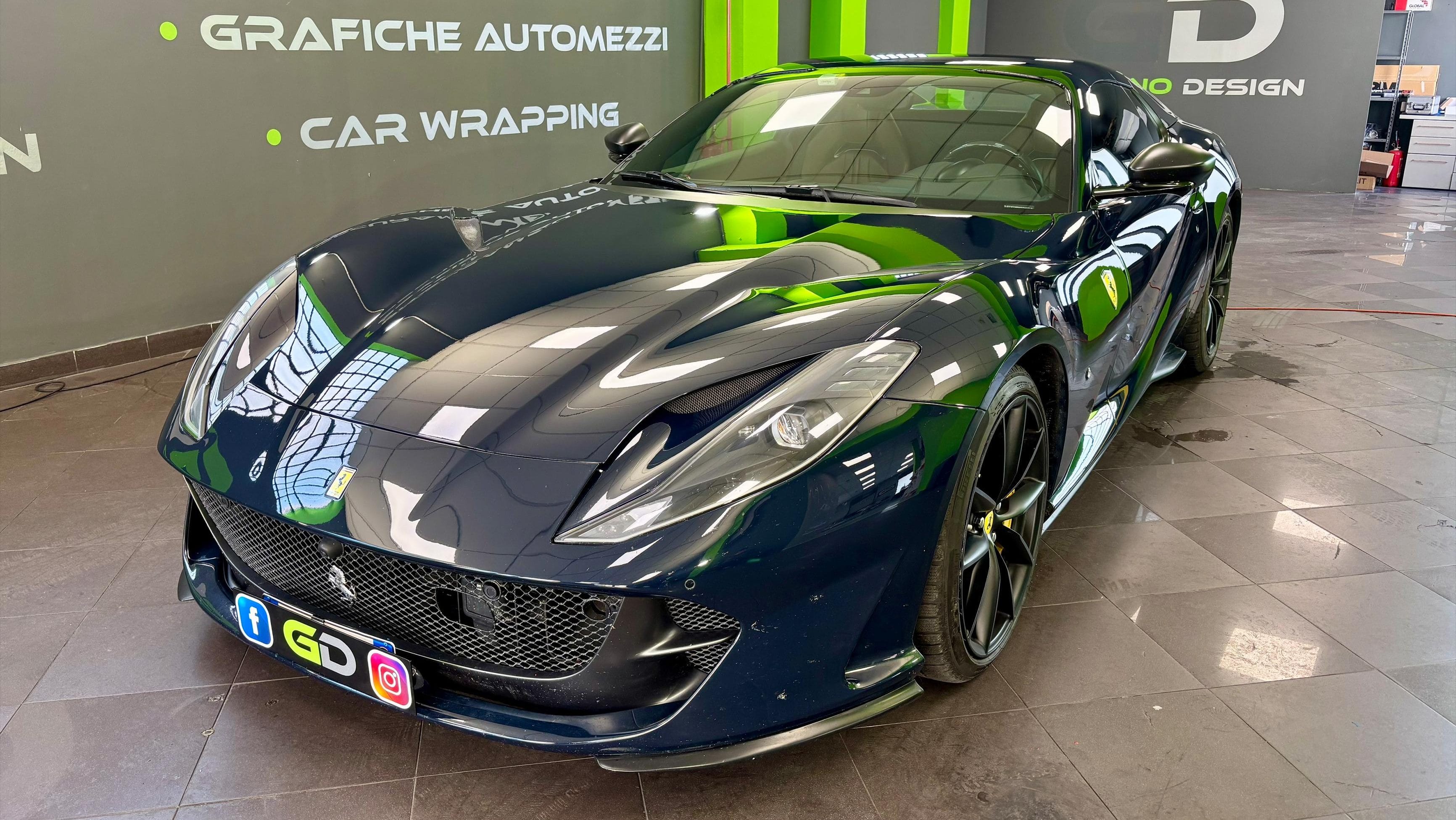 Ferrari 812 PPF anteriore
