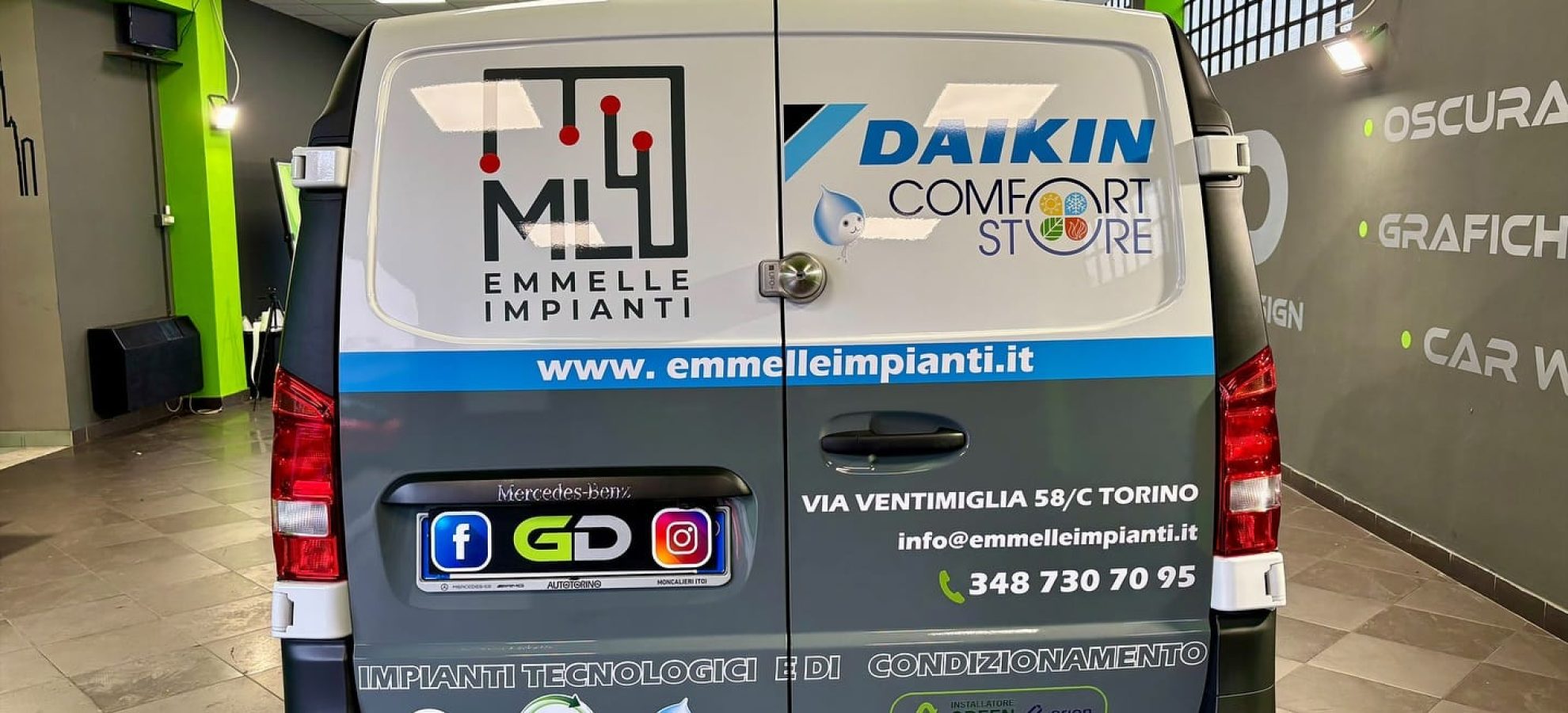 Decorazione automezzi Torino