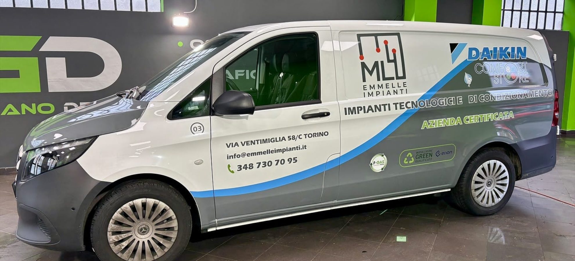 Decorazione automezzi Torino